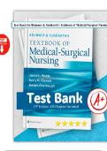 Complete Brunner & Suddarths  Medical Surgical  15th Edition Nursing Test Bank&vert; Chapters 1&ndash;10 &vert; Study Smarter