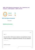 WGU C202 Objective Assessment &vert; OA &vert; Questions and Answers &vert; 2026 Update &vert; 100&percnt; Correct&period;