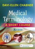 Medical Terminology&colon; A Short Course 8th Edition &ndash; Davi-Ellen Chabner
