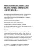 NRNP6540 WEEK 3 KNOWLEDGE CHECK PRACTICE TEST 2026 QUESTIONS WITH ANSWERS GRADED A&plus;