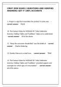 CMHT 3950 Exam 2 Practice Questions & Verified Answers &vert; 100&percnt; Accurate Study Guide