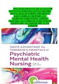 Davis Advantage for Townsend&rsquo;s Essentials of Psychiatric Mental Health Nursing 9th Edition &ndash; Complete Test Bank &lpar;Chapters 1&ndash;32&rpar;
