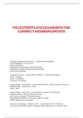 Polestar Pilates Exam 2026 &ndash; Correct Answers and Complete Study Guide