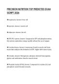 PRECISION NUTRITION TOP PREDICTED EXAM SCRIPT 2026