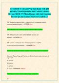 New BIOD 171 Exam Prep Test Bank with 250  Recently Tested Questions and Correct Answers  Review&sol; BIOD 171 Microbiology with Lab Modules  Review Qs and Correct Answers Graded A&plus; 