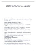 Storm Water Test 1 2026 &ndash; A&plus; Graded Practice Questions & Answers