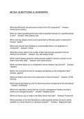 MCSA QUESTIONS & ANSWERS