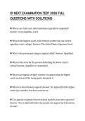 JD NEXT EXAMINATION TEST 2026 FULL QUESTIONS WITH SOLUTIONS