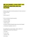 JIBC GSO SEGMENT 8 EXAM SCRIPT 2026 COMPLETE QUESTIONS AND FULL SOLUTIONS