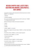 BIO 1050&colon; CHAPTER 1 QUIZ &vert; LATEST STUDY &vert; QUESTIONS AND ANSWERS &vert; 2026 UPDATES &vert; 100&percnt; CORRECT
