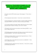 MODULE 2 PC701 QUIZZES WITH RIGHT ACTUAL ANSWERS &vert; LATEST UPDATE&period;