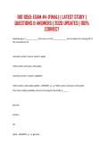 BIO 1050&colon; EXAM &num;4 &lpar;FINAL&rpar; &vert; LATEST STUDY &vert; QUESTIONS & ANSWERS &vert; 2026 UPDATES &vert; 100&percnt; CORRECT