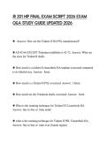 JR 201 HIP FINAL EXAM SCRIPT 2026 EXAM Q&A STUDY GUIDE UPDATED 2026