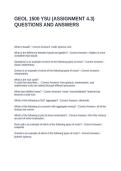GEOL 1500 YSU &lpar;ASSIGNMENT 4&period;3&rpar; QUESTIONS AND ANSWERS