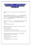MADM 701 WEEK 1 - CHAPTER 2 EXAM QUIZZES WITH ACTUAL ANSWERS RATED 100&percnt;&period;