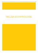 Samenvatting Welzijn & Criminologie 25-26&colon; lessen &plus; examenvragen