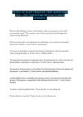 PSYCH 101 CLEP PRACTICE TEST QUESTIONS 2026 &ndash; 2027 QUESTIONS WITH ACCURATE ANSWERS&comma;&period;