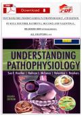 TEST BANK FOR UNDERSTANDING PATHOPHYSIOLOGY&comma; 8TH EDITION BY SUE E&period; HUETHER&comma; KATHRYN L&period; MCCANCE AND VALENTINA L&period; BRASHERS ISBN-9780323938051  ALL CHAPTERS 1-44