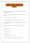 EDUC EXAM 2 QUESTIONS WITH ACCURATE ANSWERS &vert; LATEST UPDATE