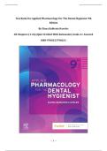 Test Bank For Applied Pharmacology For The Dental Hygienist 9th Edition By Elena Bablenis Haveles &vert;All Chapters &lpar;1-26&rpar; &vert; Grade A&plus; Assured&vert;ISBN 9780323798631