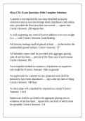 Mass CSL Exam Questions With Complete Solutions