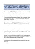 NR602 FINAL EXAM GUIDEACTUAL QUESTIONS AND CORRECT DETAILED ANSWERS WITH EXPERT FEEDBACK UPDATE ALREADY A&plus; GRADEDBRAND NEW&excl;&excl;-ACTUAL EXAM 2026