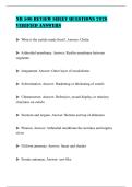 NR 506 REVIEW SHEET QUESTIONS 2026 VERIFIED ANSWERS