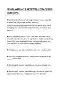 NR 509 WEEK 6 7 8 REVIEW FILE 2026 TESTED QUESTIONS