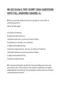 NR 222 EXAM 2 TEST SCRIPT 2026 QUESTIONS WITH FULL ANSWERS GRADED A&plus;