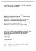 NUR 473&colon; MIDTERM QUIZ QUESTIONS AND ANSWERS 2026 UPDATE 100&percnt; CORRECT