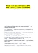 PALS Skills Exam Questions 2026 With Correct Answers&period; Graded A&plus;