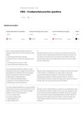 HESI - Fundamentals practice questions QUESTIONS AND CORRECT DETAILED ANSWERS WITH RATIONALES 