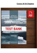Test Bank for Animal Physiology 5th Edition &lpar;2026&rpar; &ndash; Hill &ndash; PDF