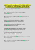 PDH Test 2 Review Exam UPDATED ACTUAL  QUESTIONS AND CORRECT ANSWERS