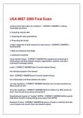 UGA MIST 2090 Final Exam Questions and Answers Best rated A&plus; Guaranteed Success Latest Update