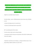 FINANCIAL MODELING ACTUAL EXAM 1 &vert;105 COMPLETE AND GRADED QUESTIONS AND ANSWERS 2026 LATEST UPDATED &vert; 100&percnt; GRADED CORRECT &vert; 100&percnt; GUARANTEED TO PASS &vert; GET A&plus;