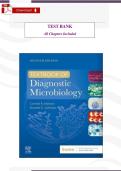 Textbook of Diagnostic Microbiology &lpar;7th Edition&comma; Connie R&period; Mahon&rpar; &ndash; Verified Test Bank & Complete Study Guide &lpar;All Chapters Included&rpar;