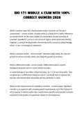 BIO 171 MODULE 4 EXAM WITH 100&percnt;  CORRECT ANSWERS 2026 