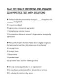 BUAD 331 EXAM 2 QUESTIONS AND ANSWERS 2026 PRACTICE TEST WITH SOLUTIONS