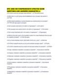 EPIC AMB 400 COMPREHENSIVE UPDATED EXAM QUESTIONS AND ANSWERS GUARANTEE A&period;pdf