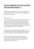 BUL4310 EXAMINATION TEST 2026 QUESTIONS WITH SOLUTIONS GRADED A&plus;