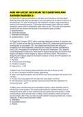ARM 400 LATEST 2026 EXAM TEST QUESTIONS AND ANSWERS MARKED A&period;pdf