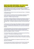 MARYLAND HOME IMPROVEMENT 2026 STUDY GUIDE EXAMS QUESTIONS AND ANSWERS
