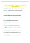 Pearson Edexcel GCSE Biology Specification Overview Questions with Complete  Solutions&vert; Latest Update