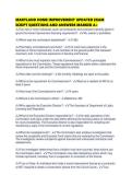 MARYLAND HOME IMPROVEMENT UPDATED EXAM SCRIPT QUESTIONS AND ANSWERS MARKED A&period;pdf  1&period; 