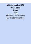 Athletic Training BOC Prep &vert; Complete Certification Exam Review Guide