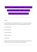 CPR3701 Criminal Procedure ACTUAL EXAM 2026&sol;2027&colon; 100&percnt; Verified Questions & Correct Answers