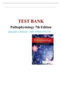 Test Bank For Pathophysiology 7th Edition test bank by Jacquelyn L&period; Banasik - All Chapters &lpar;1-54&rpar;