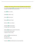 PECT Module 1 Exam Questions with Correct Answers&vert; 2025&sol;2026 Latest Update &lpar;Grade A&plus;&rpar;