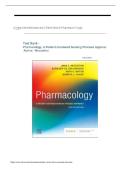 Test Bank for Pharmacology&colon; A Patient-Centered Nursing Process Approach 12th Edition &lpar;McCuistion 2025&rpar; &ndash; All Chapters&comma; Newest Edition